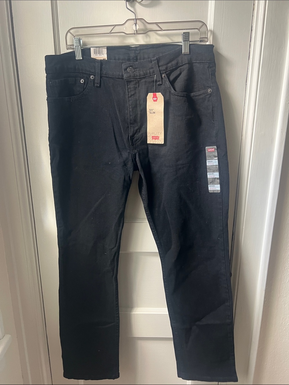 Levi's Men's Slim Jeans in Black